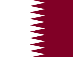 National flag of Qatar