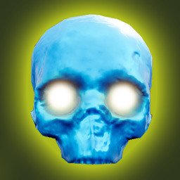 Blue Skull