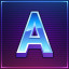 Retro Letter A