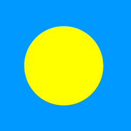 National flag of Palau