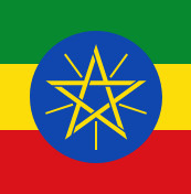 National flag of Ethiopia