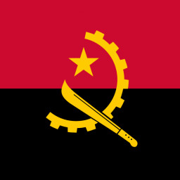 National flag of Angola