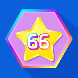 Get 66 stars (hexagon grid)