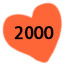 girl's love to 2,000