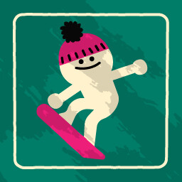 SNOWBOARDING!