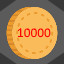 10000 Credits