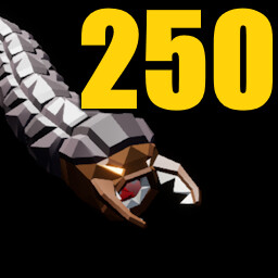 250 Scaly Worm Kills