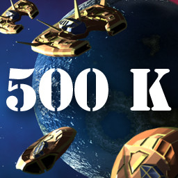 SCORE 500 THOUSAND POINTS