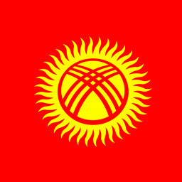 National flag of Kyrgyzstan