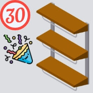 Order 30 Shelves