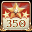 350 stars