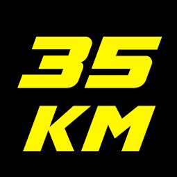 35 KILOMETER REACHED!