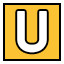 U