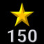 150 Stars Earned