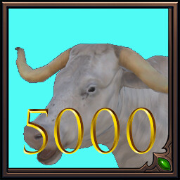 Hunted 5000: Longhorn Cattle