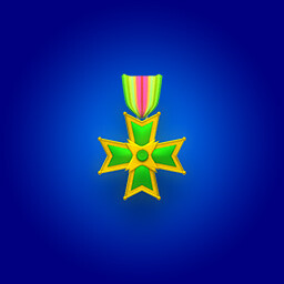 Distinguished Green Greed Cross