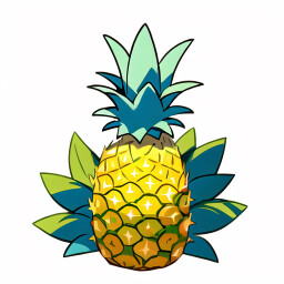 Made 10 times pineapples