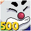 500 clowns!