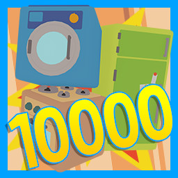 Place 10000 objects