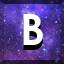 B