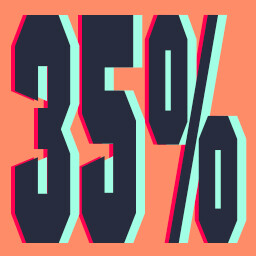 35%