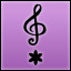 Purple Clef