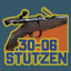 .30-06 Stutzen Bolt Action Rifle (Classic)