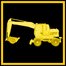 Used the wheel excavator