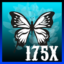 175x Butterflies