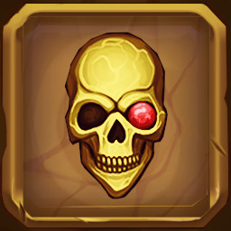 GOLDEN SKULL