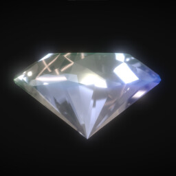 Break spacetime inside a diamond