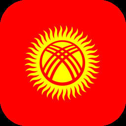 National Flag of Kyrgyzstan