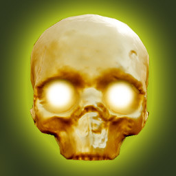 Golden Skull