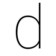 d