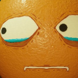 Defeated Sad Orange