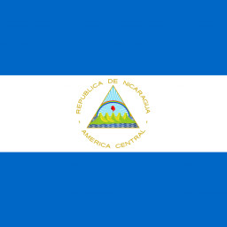 National flag of Nicaragua