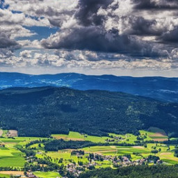 Sky and Mountain