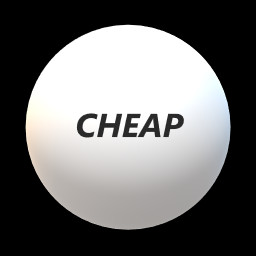 The cheapest ball