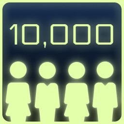 10,000 citizens