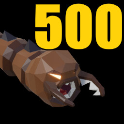 500 Leathery Worm Kills