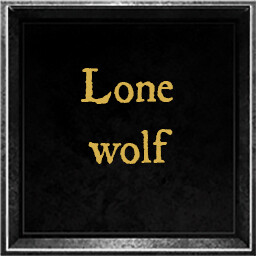 Lone wolf