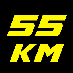 55 KILOMETER REACHED!