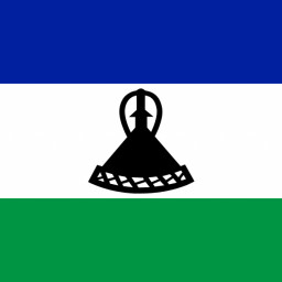 National flag of Lesotho