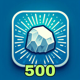 Gather 500 Rock Ore.