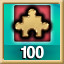 100 Puzzles Complete!