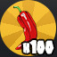 Pick up 100 chilis