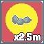 2.5m Ore