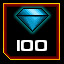 Got 100 Gems!