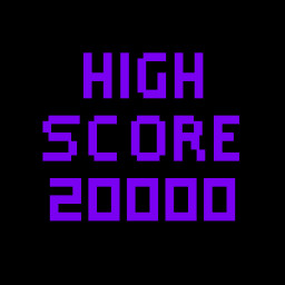 High Score 20000 Points