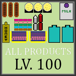 Lv1 All Shelfs Upgraded To Lv.100